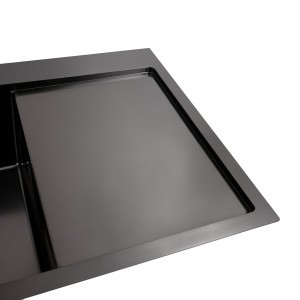 Кухонная мойка Platinum Handmade 78*50В PVD черная SP000037035 фото