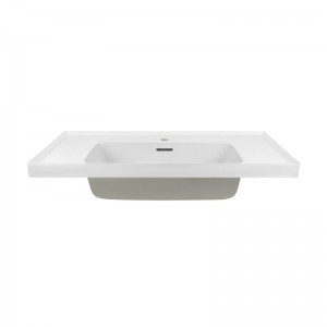 Раковина Qtap Albatross A 900х500х230 White с донным клапаном QT01115090AW