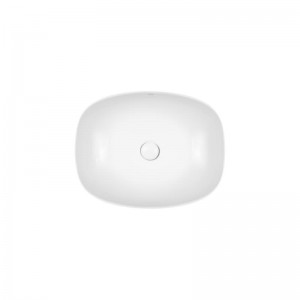 Раковина-чаша Qtap Cardinal 500х380х140 White с донным клапаном QT04117050TW