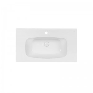 Раковина Qtap Albatross 5H 900х500х210 White с донным клапаном QT01115090HW