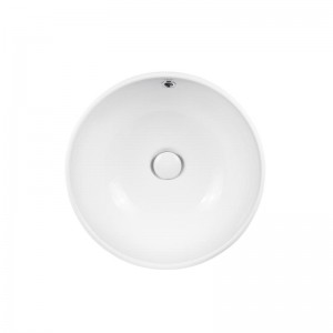 Раковина-чаша Qtap Amazon 430х430х160 White с донным клапаном QT02117043NW