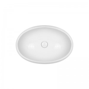 Раковина-чаша Qtap Leo 600х400х155 White с донным клапаном QT11117060GW