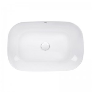 Раковина-чаша Qtap Robin 610x400x145 White с донным клапаном QT13112143PW