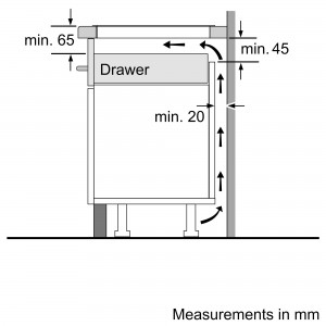 Индукционная варочная панель Bosch PUG61KAA5E схема
