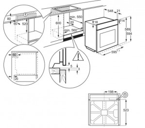 Духовой шкаф Electrolux KODDP77H схема