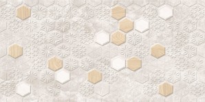 Плитка Golden Tile Zen 30x60 Hexagon бежевый фото
