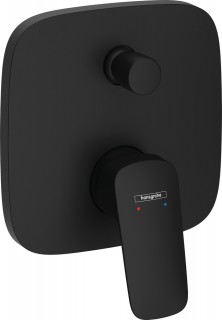 Змішувач Hansgrohe Logis прихованого монтажу ванна/душ верхня частина Matt Black 71405670