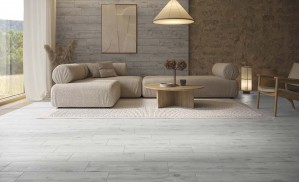 Грес Cersanit Brantwood 18.5х59.8 light grey интерьер