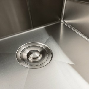 Кухонная мойка нержавейка 78*48 R Platinum Handmade два отверстия 3.0/0.8 мм 
SP000041329