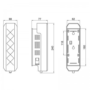 Диспенсер для мыла Qtap Pohodli DM350WP1 White