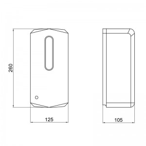 Дезинфектор Qtap Pohodli 6V бесконтактный QT170WH42923 White