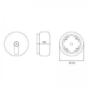 Диспенсер для бумажных полотенец Qtap Pohodli QT172WH42906 White