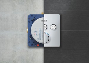 Душевая система скрытого монтажа Grohe Grohtherm Smartcontrol Cube 34864000 фото