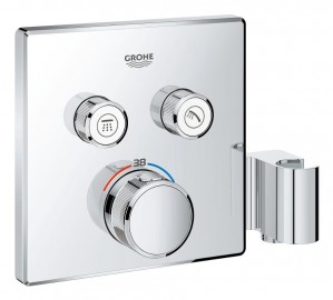 Душевая система скрытого монтажа Grohe Grohtherm Smartcontrol Cube 34865000 фото