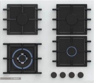 Варочная поверхность газ на стекле Bosch PNK6B2P40R фото