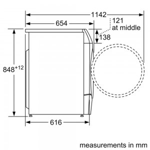 Стиральная машина с сушкой Bosch WNC254A0ME схема