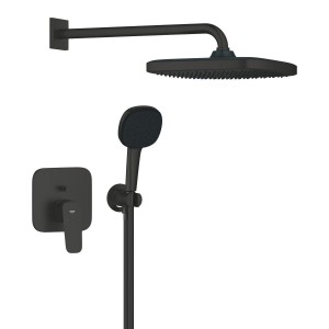 Душевая система скрытого монтажа Grohe Cubeo 1053362430 черный мат