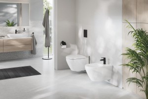 Смеситель для биде Grohe Cubeo S-Size 1018102430 черный мат