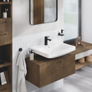 Смеситель для умывальника Grohe Cubeo S-Size 1016942430 черный мат