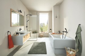 Душевая система Grohe Tempesta Cosmopolitan System 250 266702431 черный мат