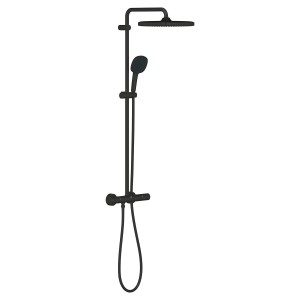 Душевая система Tempesta Cosmopolitan System 250 Cube 266892431 черный мат