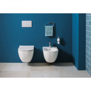 Унитаз подвесной JIKA MIO RIMLESS с крышкой  (H8207140000001+H891716000) фото