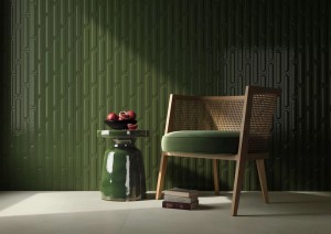 Плитка Paradyz Monpelli 6.5х29.8 STR C Olive интерьер