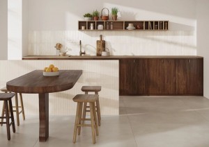 Плитка Paradyz Monpelli 6.5х29.8 STR B White интерьер