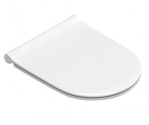 Унитаз подвесной Catalano SFERA 55 SILENTECH 55х35см безободковый, крышка slim soft close 0511550001 фото