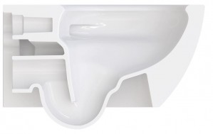 Унитаз подвесной Catalano SFERA 55 SILENTECH 55х35см безободковый, крышка slim soft close 0511550001 фото