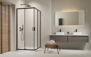 Душова кабіна Radaway Alienta Black D прямокутна 800х1000х1900 прозоре скло 
10258010-54-01 фото