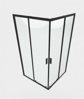 Душова кабіна Radaway Alienta Black D прямокутна 800х1000х1900 прозоре скло 
10258010-54-01 фото