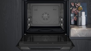 Духовой шкаф Siemens HJ852GYB0T черное стекло фото