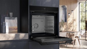 Духовой шкаф Siemens HJ852GYB0T черное стекло