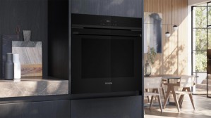 Духовой шкаф Siemens HJ852GYB0T черное стекло