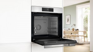 Духовой шкаф Bosch HJG852YW0T белое стекло фото