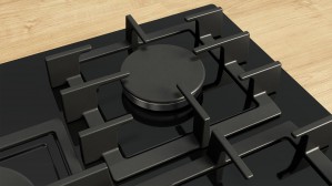 Газовая варочная поверхность Bosch PPQ7A6I45 75 см черное стекло фото