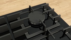 Газовая варочная поверхность Bosch PRS9A6H40 90 см черное стекло