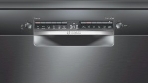 Отдельностоящая посудомоечная машина Bosch SMS4IKC62T черная нерж сталь 60 см фото