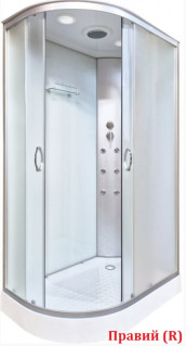 Гидромассажный бокс ассимметричный Ko&Po 220 F (R) 1200х800х2150 фото