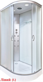 Гидромассажный бокс ассимметричный Ko&Po 220 F (L) 1200х800х2150 фото