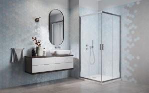 Душова кабіна Radaway Alienta Chrome D прямокутна 800х900х1900 прозоре скло 10258090-01-01