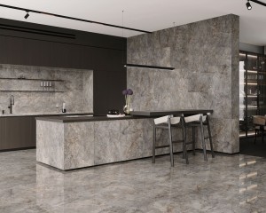 Грес Intergres Muse 60x60 коричневый 032L интерьер