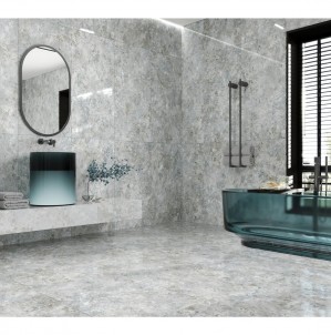 Грес Intergres Charme 60x60 темно-серый 072L интерьер