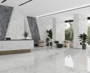 Грес Intergres Enigma 60x60 светло-серый 071L интерьер