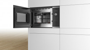 Встраиваемая микроволновая печь с грилем Bosch BEL554MS0 фото