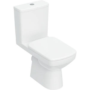 Унитаз-компакт Geberit SELNOVA SQUARE 503.086.00.1 Rimfree сиденье Soft-close гориз. выпуск ниж. подвод фото