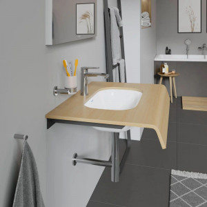 Раковина встраиваемая под столешницу Duravit 338490000 495*290 мм с переливом фото