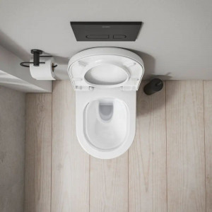 Унитаз подвесной Duravit D-Code 29030900212/0028490021 Rimless в комплекте с крышкой Soft-close 54x36 см фото