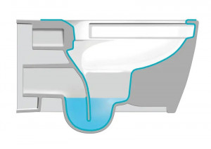 Унитаз подвесной Duravit Me by Starck 45290900A1 Rimless в комплекте с крышкой Soft-close 575x365 мм белый глянец фото